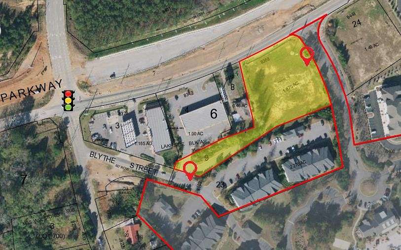 1.9 Acres of Commercial Land for Sale in Columbus, Georgia