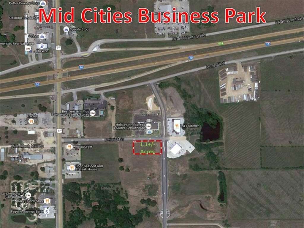 1.1 Acres of Commercial Land for Sale in Schulenburg, Texas