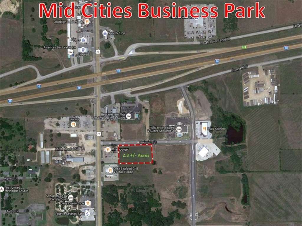 2.3 Acres of Commercial Land for Sale in Schulenburg, Texas