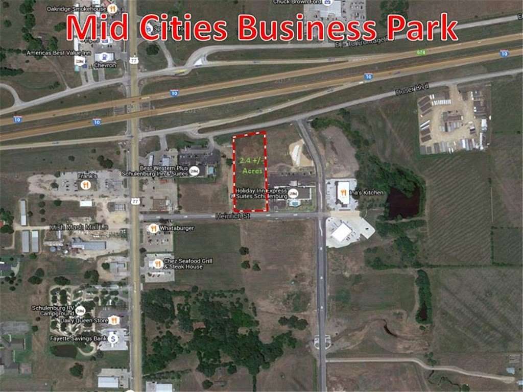 2.4 Acres of Commercial Land for Sale in Schulenburg, Texas
