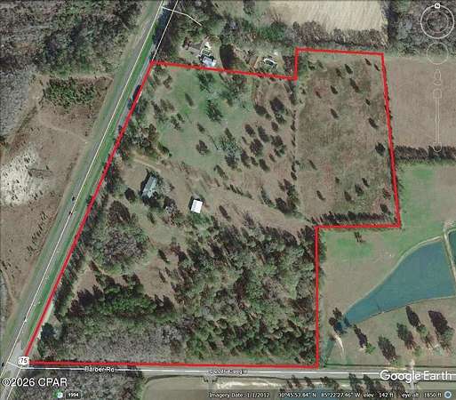 32.9 Acres of Land for Sale in Cottondale, Florida