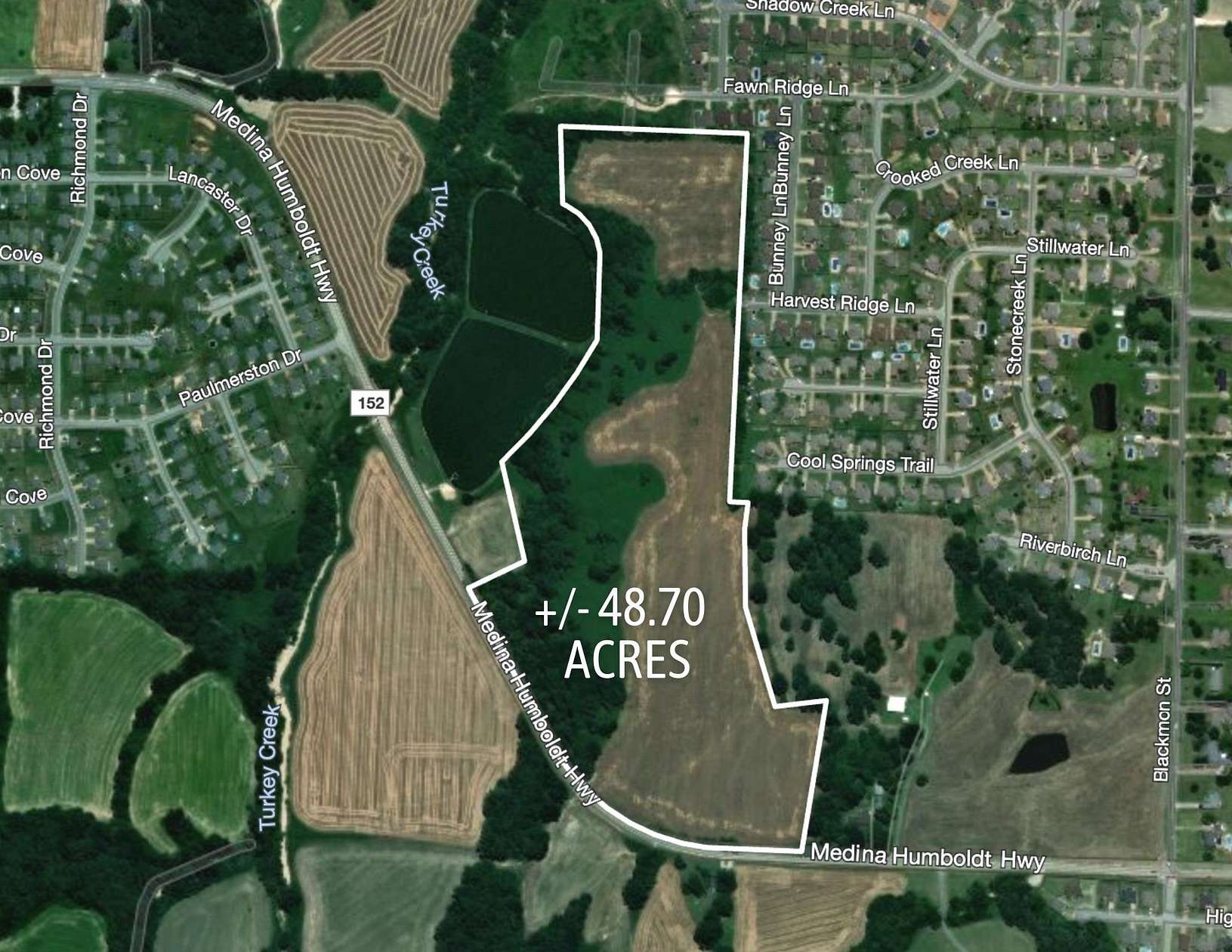 47.13 Acres of Agricultural Land for Sale in Medina, Tennessee