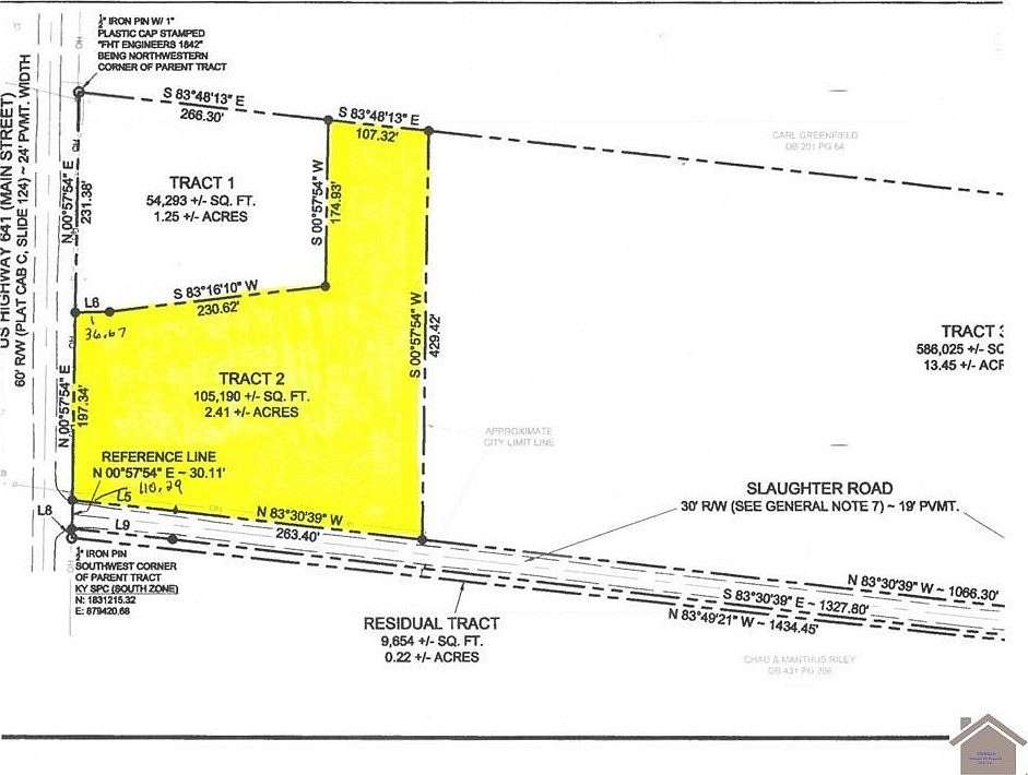 2.4 Acres of Commercial Land for Sale in Benton, Kentucky