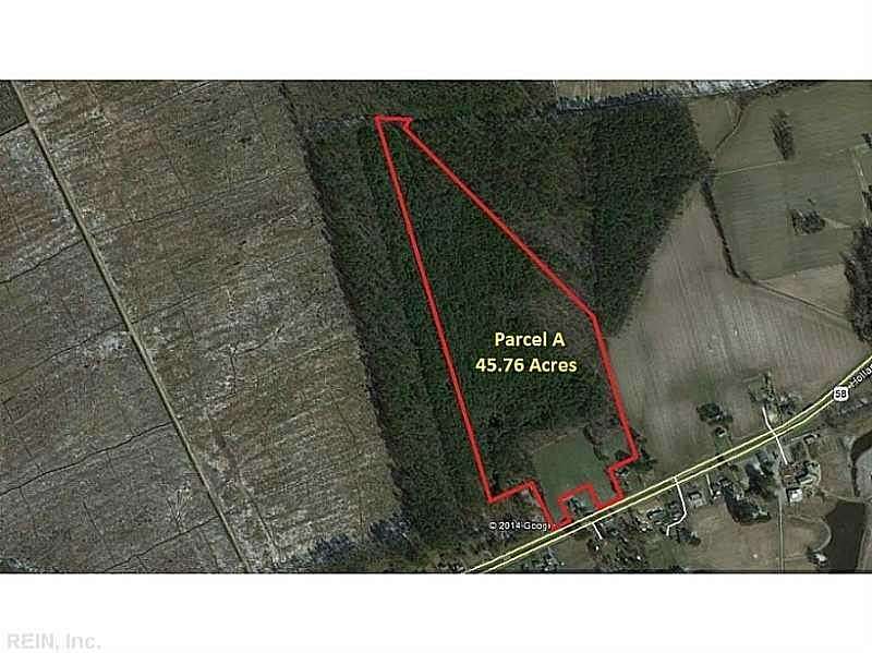 45.8 Acres of Commercial Land for Sale in Suffolk, Virginia