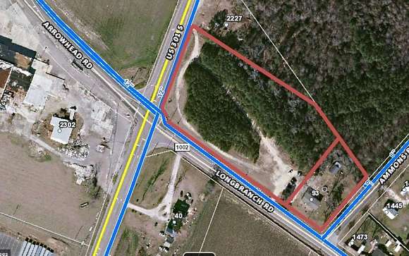 4.5 Acres of Mixed-Use Land for Sale in Dunn, North Carolina
