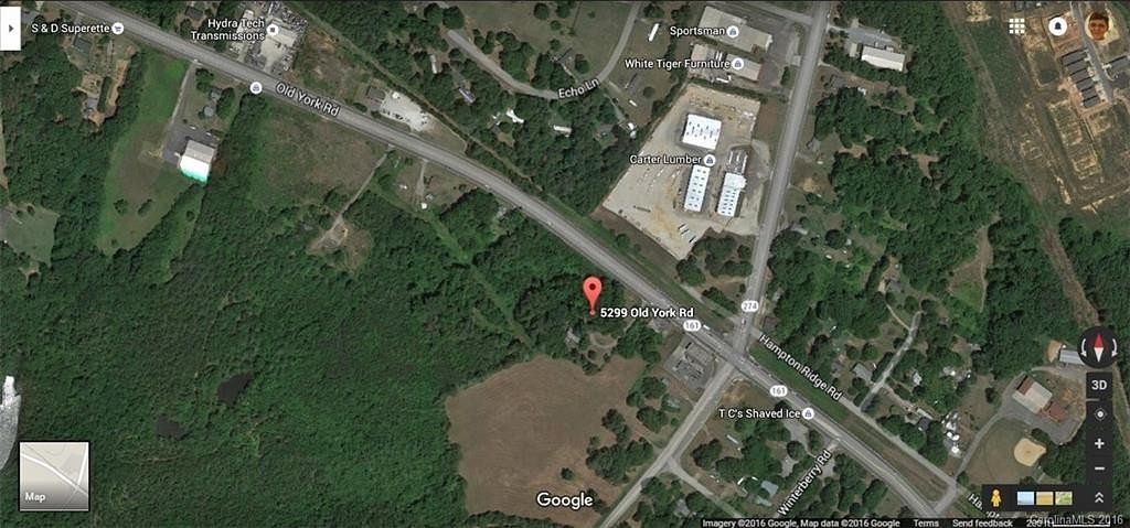 6 Acres of Commercial Land for Sale in Rock Hill, South Carolina
