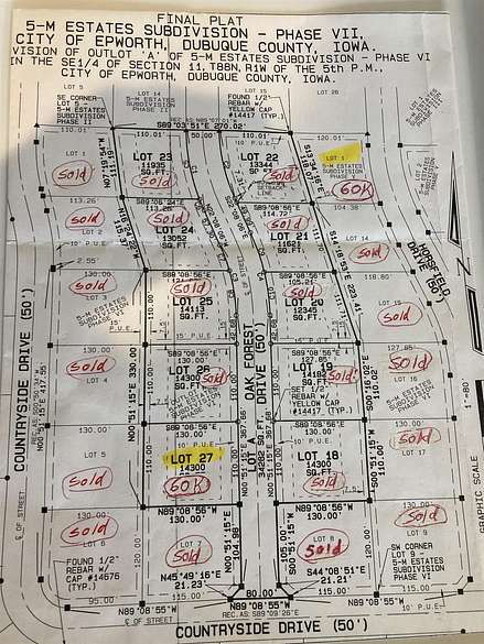 0.27 Acres of Residential Land for Sale in Epworth, Iowa