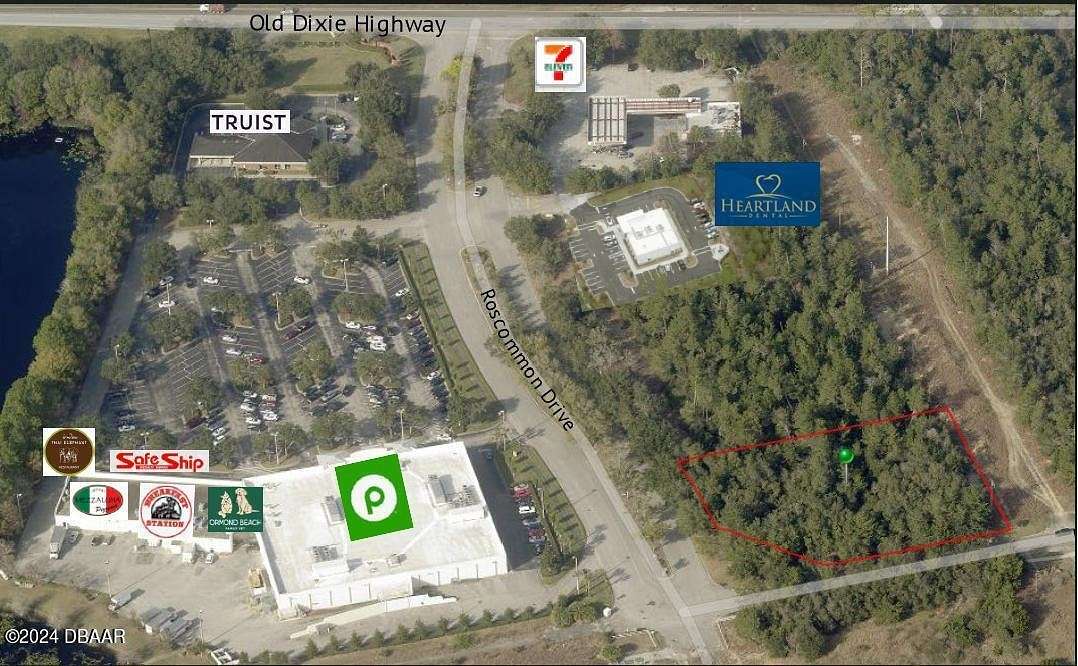 1.1 Acres of Commercial Land for Sale in Ormond Beach, Florida