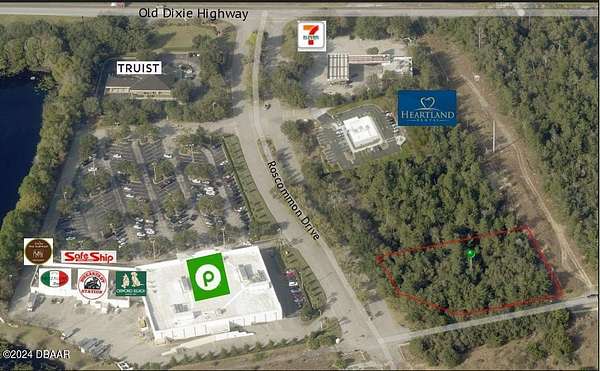 1.1 Acres of Commercial Land for Sale in Ormond Beach, Florida