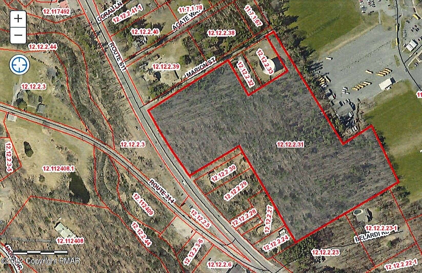 15.7 Acres of Commercial Land for Sale in Swiftwater, Pennsylvania