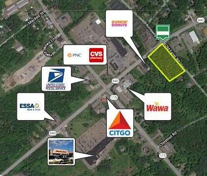 3.85 Acres of Commercial Land for Sale in Blakeslee, Pennsylvania