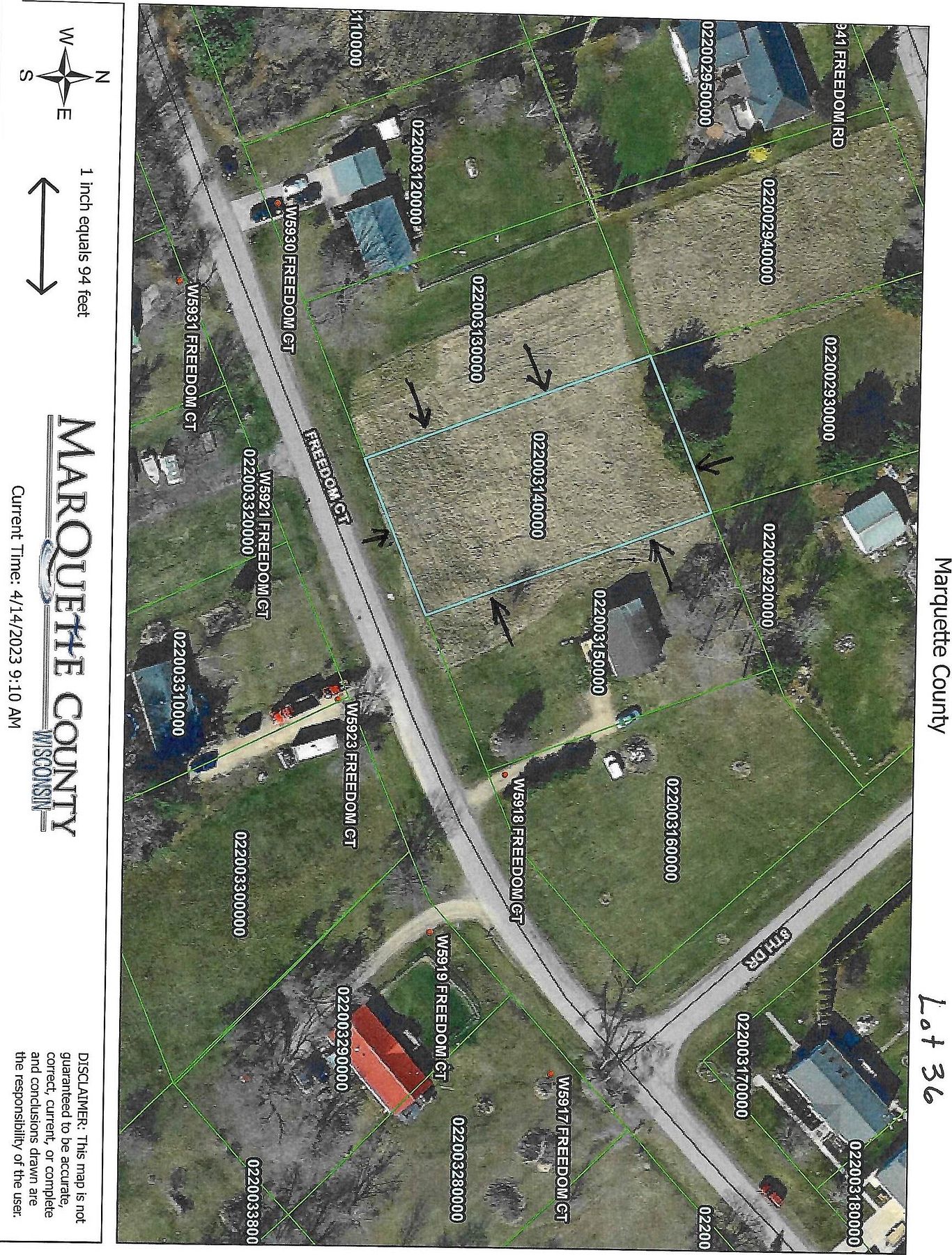 0.42 Acres of Residential Land for Sale in Montello, Wisconsin