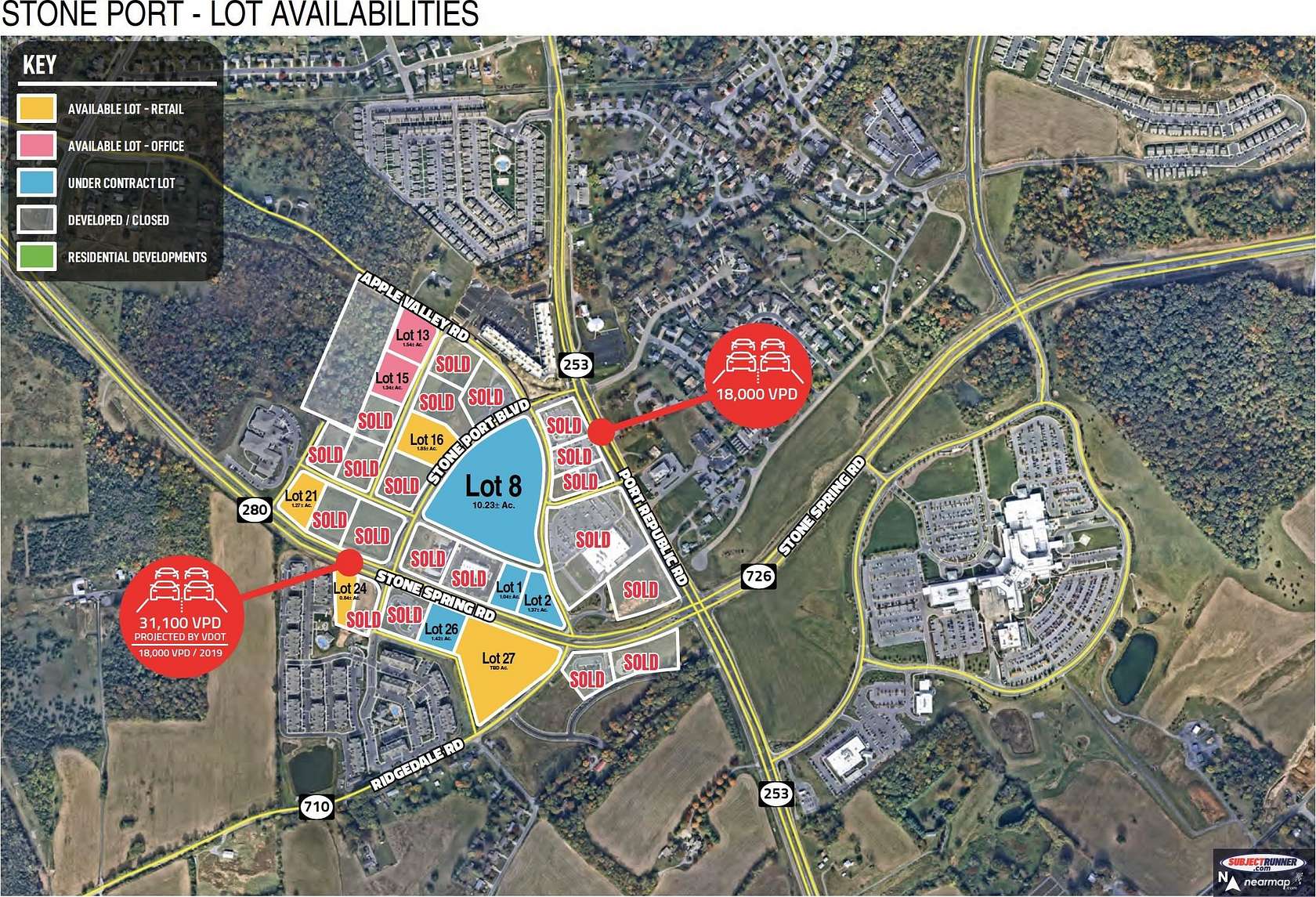 1.85 Acres of Commercial Land for Sale in Harrisonburg, Virginia