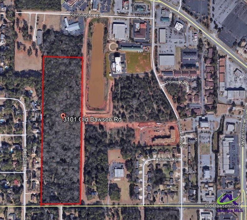 19.5 Acres of Commercial Land for Sale in Albany, Georgia