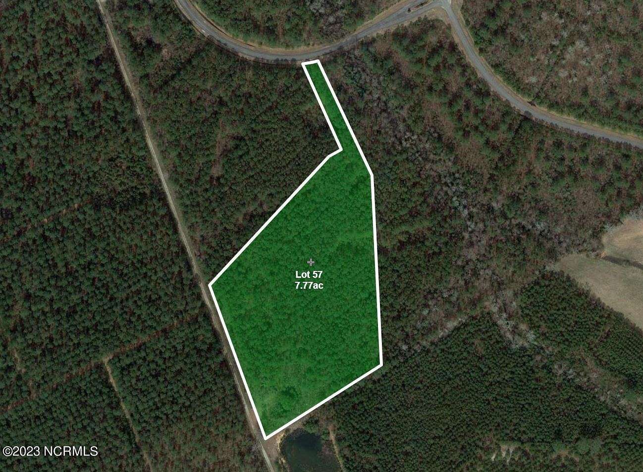 7.6 Acres of Residential Land for Sale in Blounts Creek, North Carolina