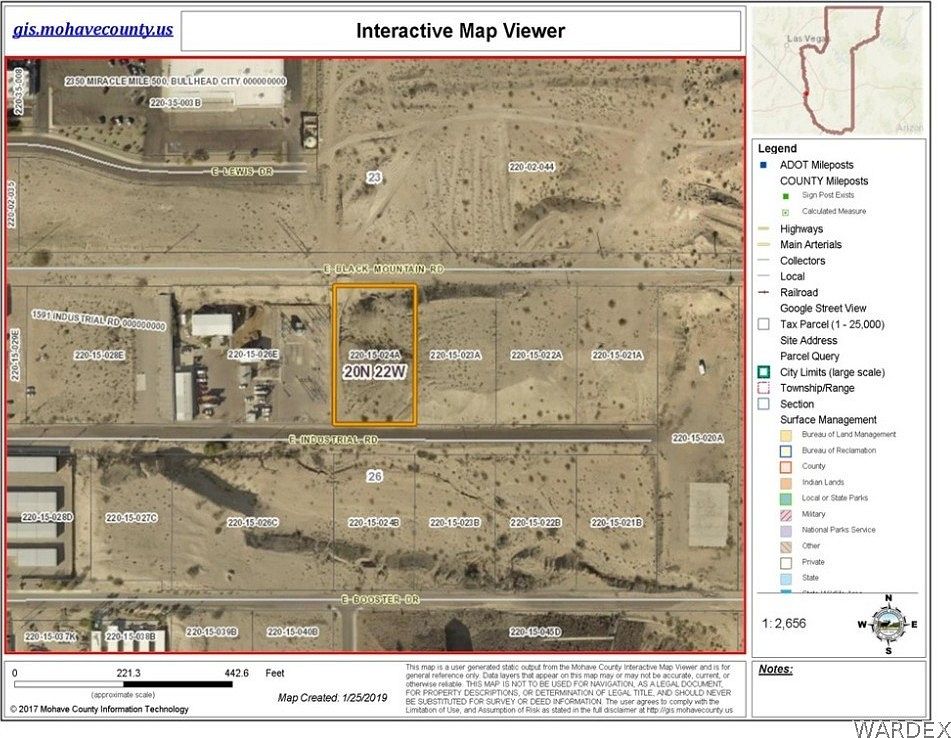 1.1 Acres of Commercial Land for Sale in Bullhead City, Arizona