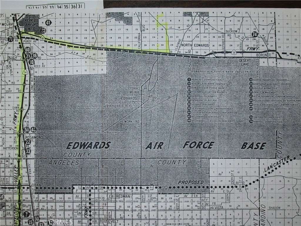 2.5 Acres of Land for Sale in North Edwards, California