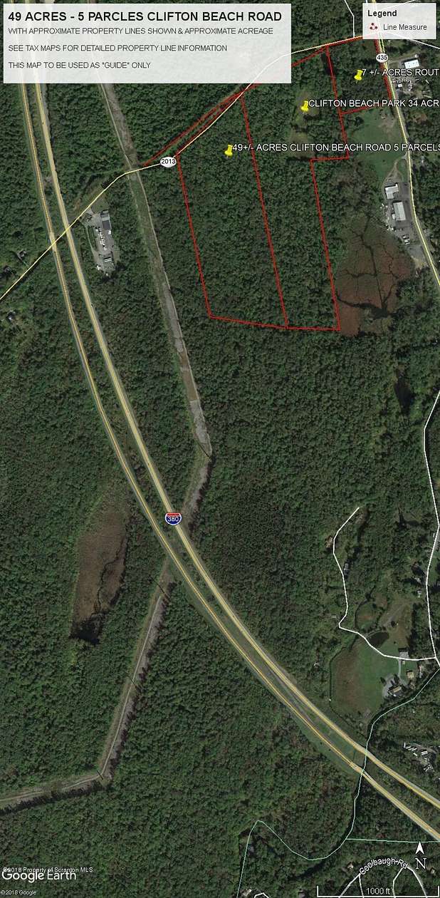 49 Acres of Mixed-Use Land for Sale in Clifton Township, Pennsylvania
