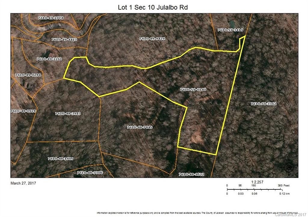 6.2 Acres of Residential Land for Sale in Whittier, North Carolina