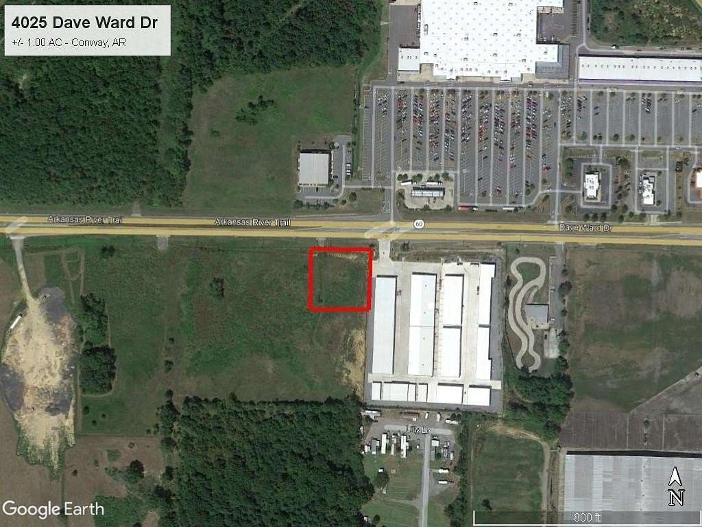 1 Acre of Commercial Land for Sale in Conway, Arkansas