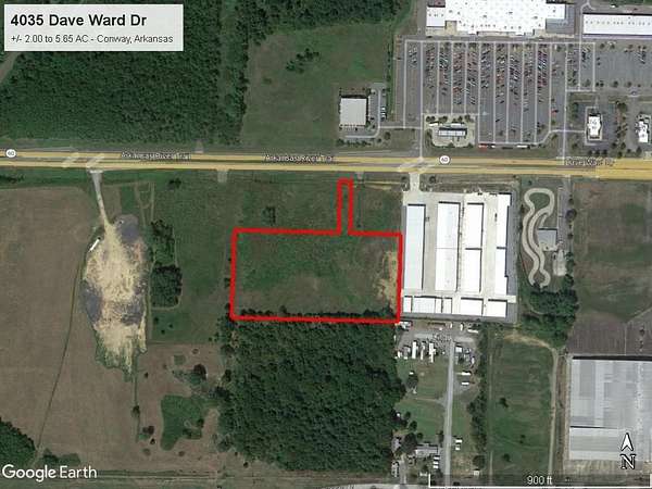 2 Acres of Mixed-Use Land for Sale in Conway, Arkansas