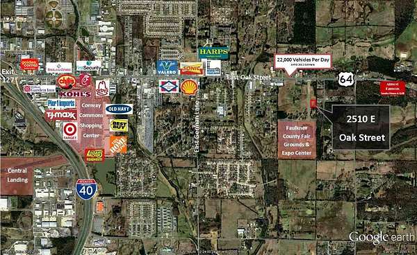 1 Acre of Commercial Land for Sale in Conway, Arkansas