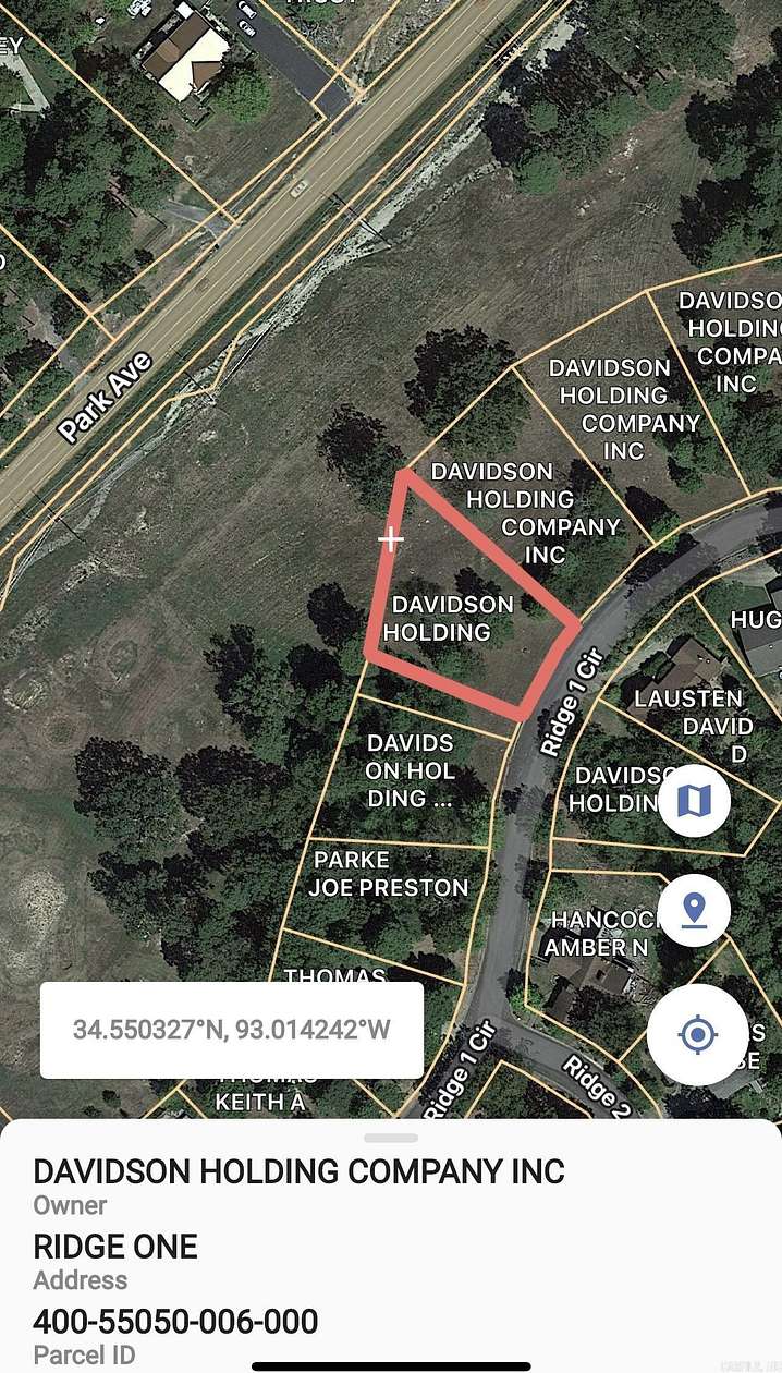 0.35 Acres of Residential Land for Sale in Hot Springs, Arkansas