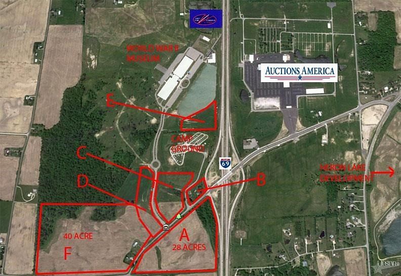 28.41 Acres of Commercial Land for Sale in Auburn, Indiana