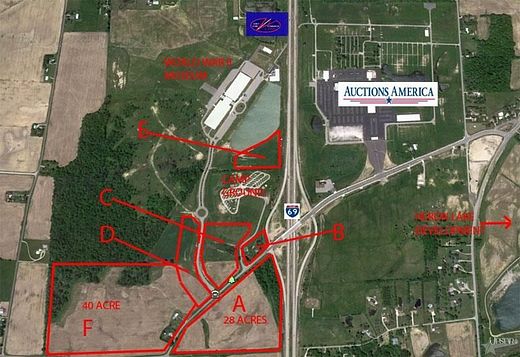 28.4 Acres of Improved Commercial Land for Sale in Auburn, Indiana