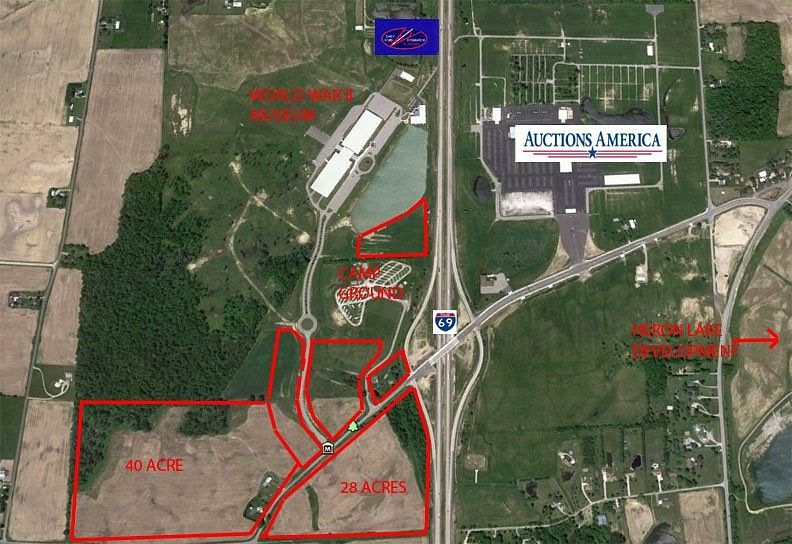 3.8 Acres of Improved Commercial Land for Sale in Auburn, Indiana