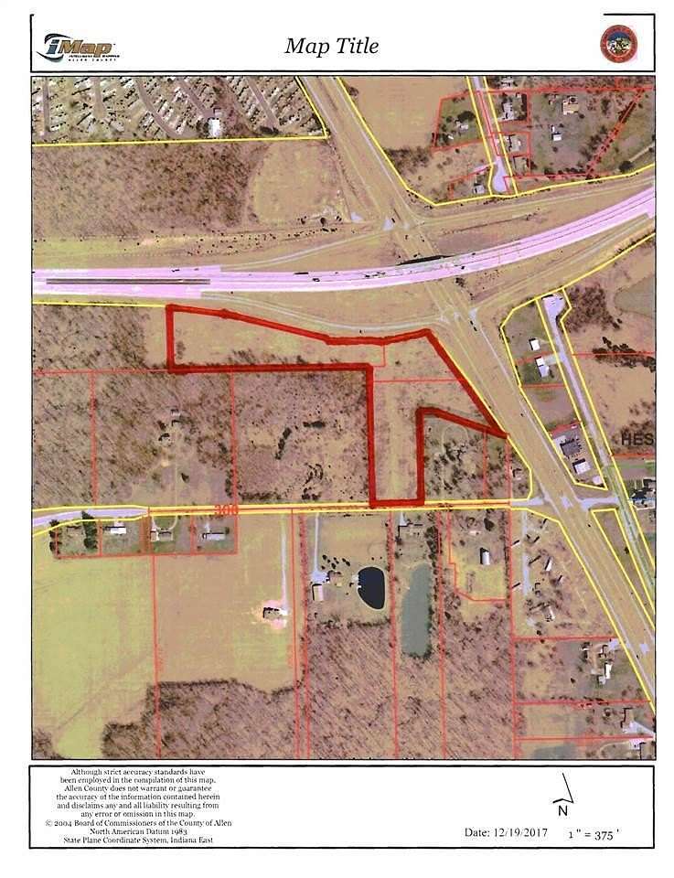 12 Acres of Land for Sale in Fort Wayne, Indiana