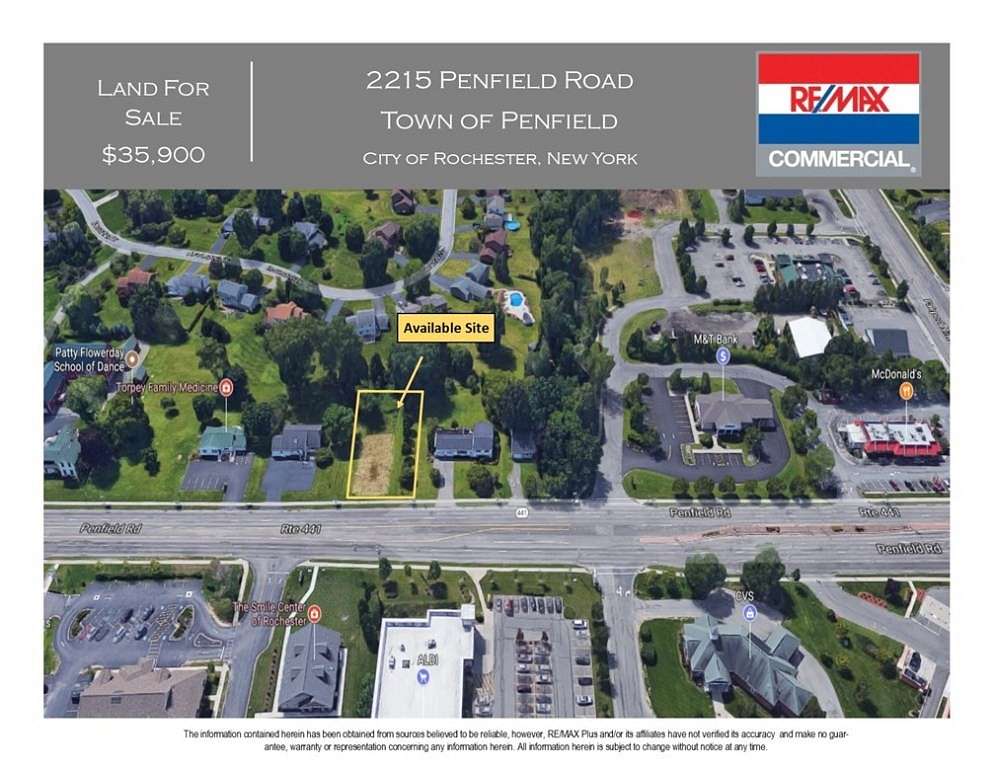 0.24 Acres of Commercial Land for Sale in Penfield, New York