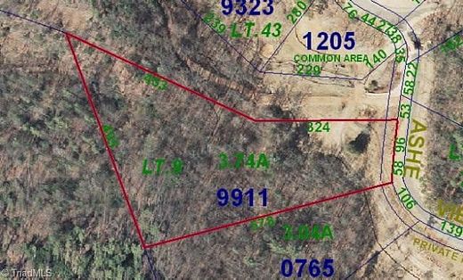 3.7 Acres of Residential Land for Sale in Millers Creek, North Carolina