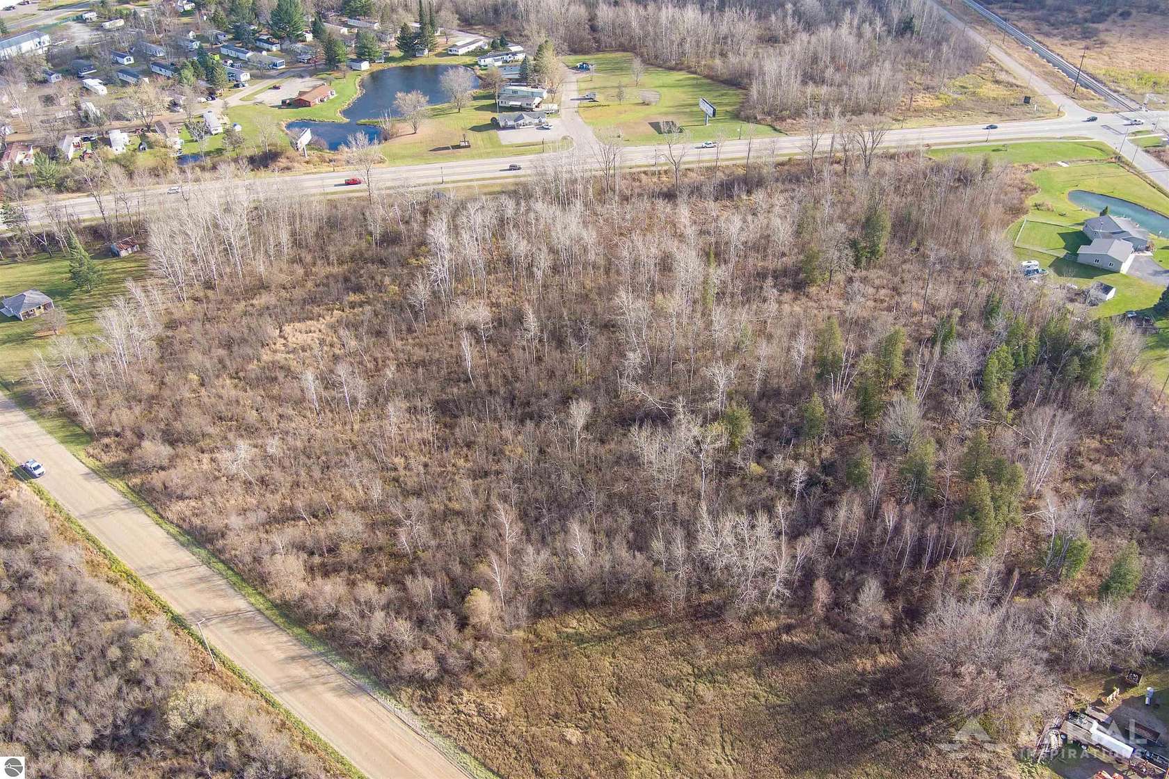 7.7 Acres of Commercial Land for Sale in West Branch, Michigan