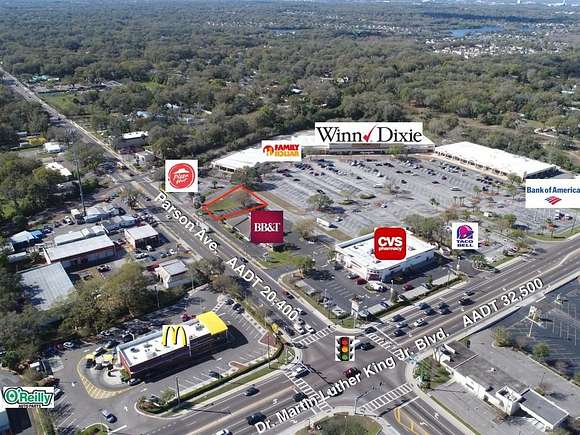 0.37 Acres of Commercial Land for Sale in Seffner, Florida