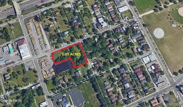 1.1 Acres of Land for Sale in Detroit, Michigan