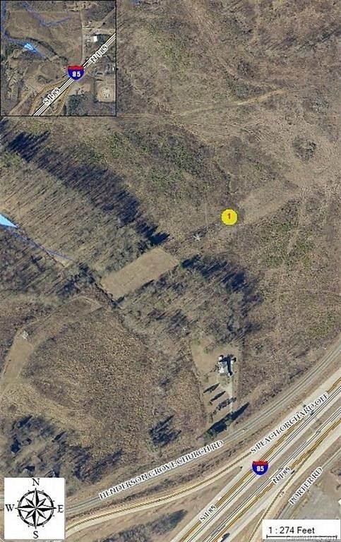 21.9 Acres of Commercial Land for Sale in Salisbury, North Carolina