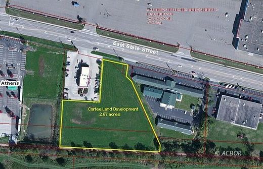 2.7 Acres of Commercial Land for Sale in Athens, Ohio
