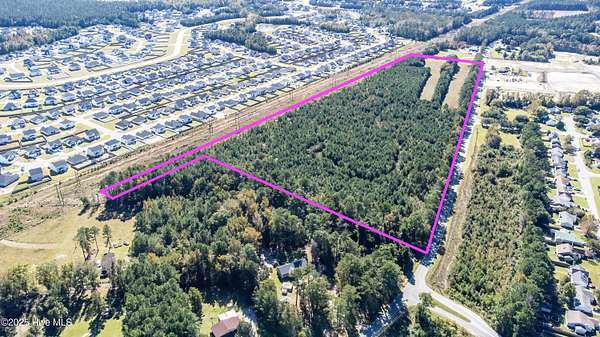 27.9 Acres of Land for Sale in Jacksonville, North Carolina