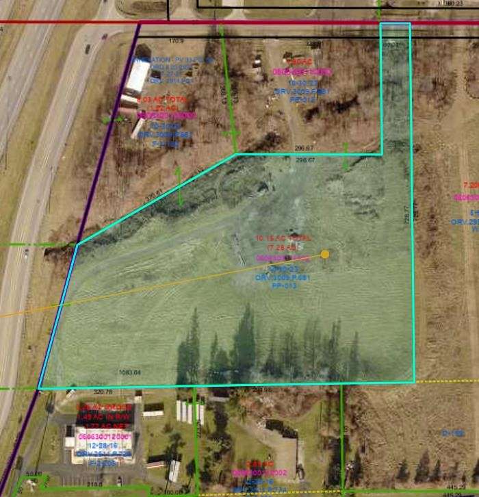 7.4 Acres of Commercial Land for Sale in Bellville, Ohio