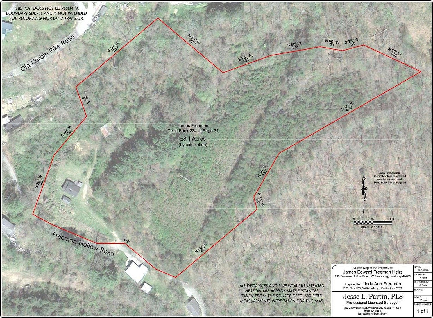 8.1 Acres of Residential Land for Sale in Williamsburg, Kentucky