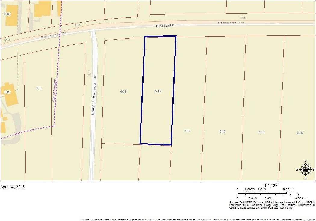 0.54 Acres of Land for Sale in Durham, North Carolina