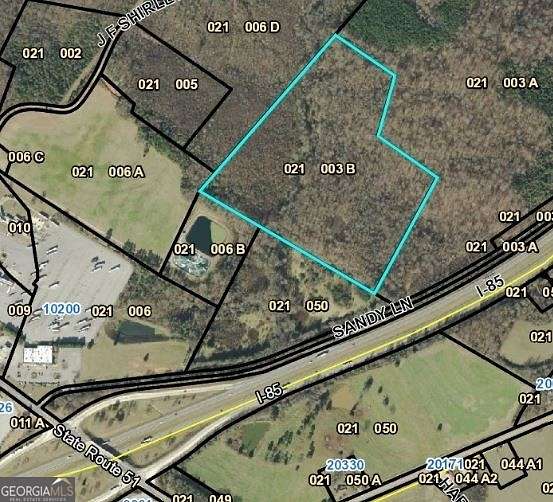 29.3 Acres of Land for Sale in Carnesville, Georgia