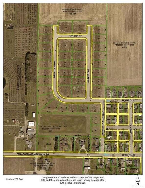 0.39 Acres of Land for Sale in Arcanum, Ohio