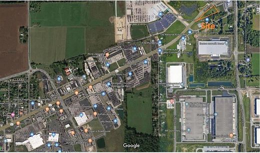 2.9 Acres of Commercial Land for Sale in Plainfield, Indiana