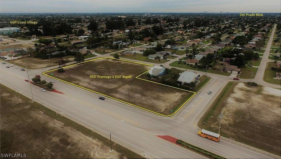 2.2 Acres of Commercial Land for Sale in Cape Coral, Florida