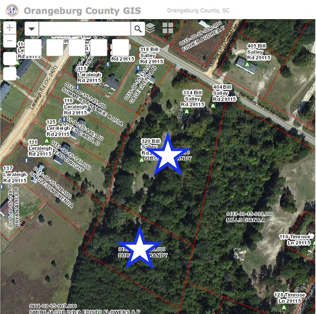 6.1 Acres of Land for Sale in Orangeburg, South Carolina