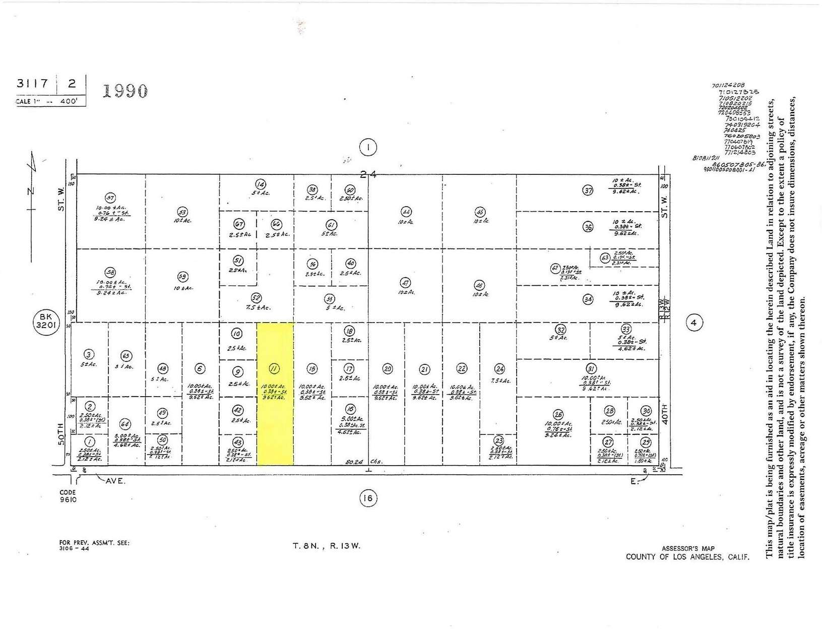 9.63 Acres of Land for Sale in Lancaster, California