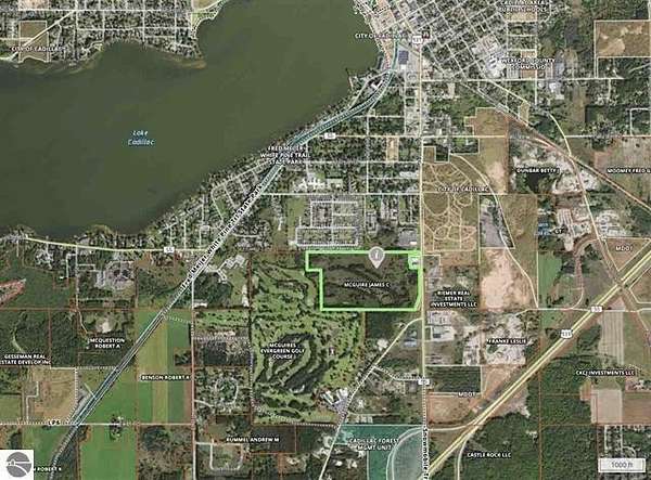72 Acres of Recreational & Residential Land for Sale in Cadillac, Michigan