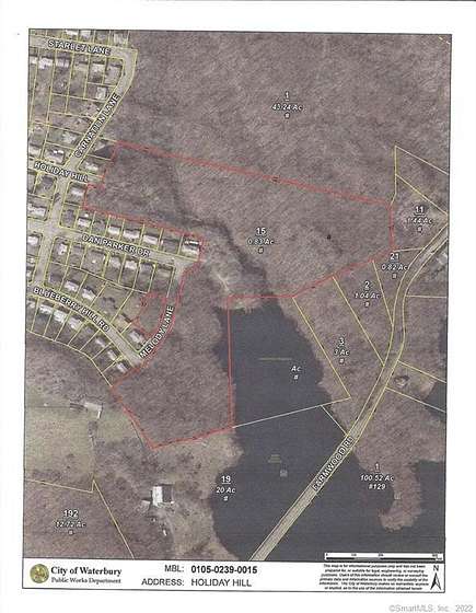 24.3 Acres of Land for Sale in Waterbury, Connecticut